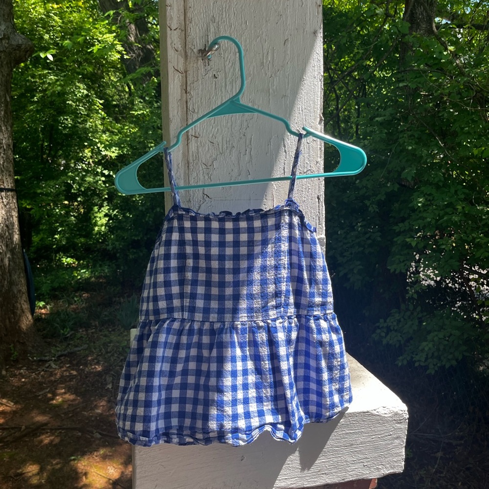 Gingham Love On A Hanger Top